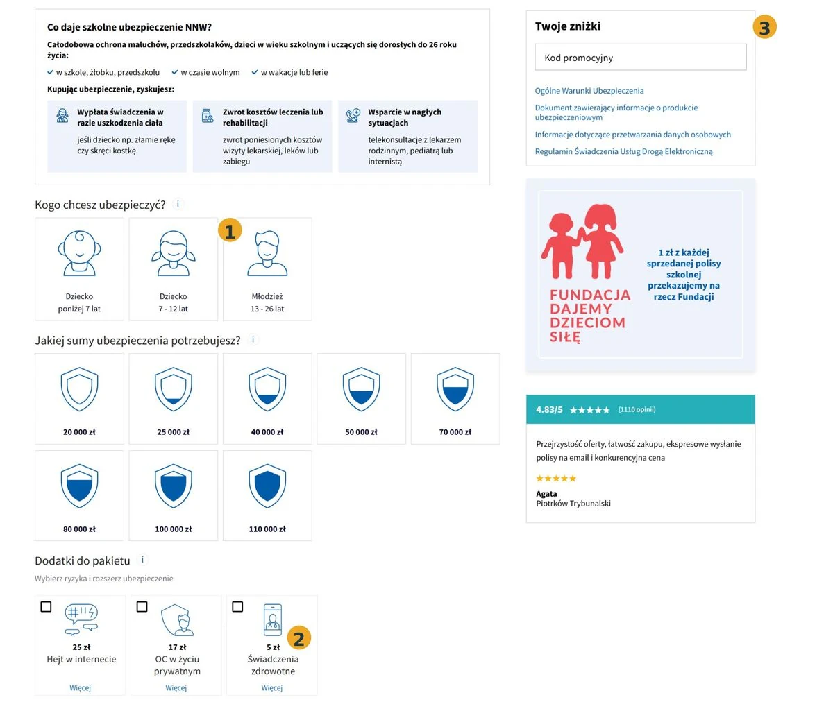 Instrukcja kalkulatora UNIQA